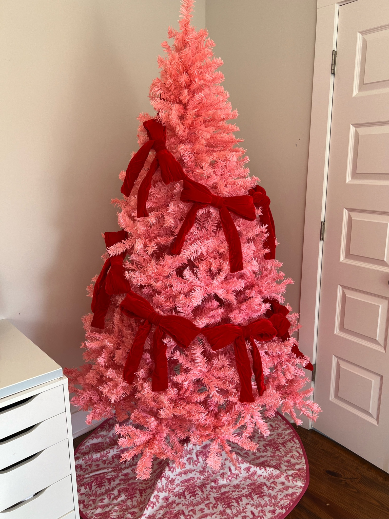 Pink Christmas tree / pink tree under $50 / girly Christmas decor / pink Christmas decor / Walmart home decor / Walmart Christmas decor 

#LTKHome #LTKHoliday #LTKFindsUnder50