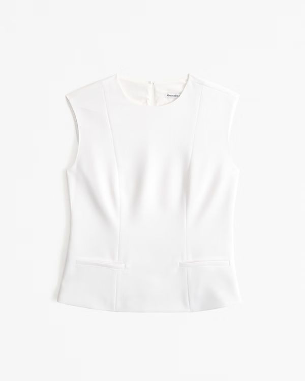 Tailored Shell Top | Abercrombie & Fitch (US)