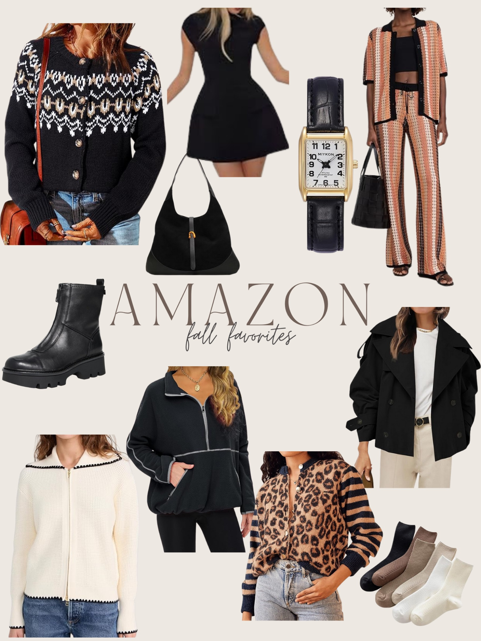 Fall favorites from Amazon 🖤🍂🫶🏻✨

Cardigan, fall outfits, fall family photo, two piece outfit, matching set, watch, purse, bag, boots, fall wedding guest dress, mini dress, Casual outfit, outfit ideas, elegant style, minimal style, fashion inspo, neutral style, Amazon fashion, Amazon finds, ootd, basics, street style, neutral outfits, fall outfit, fall style, fall fashion, fall outfits, styling ideas, what to wear, chic style, outfit inspo, simple outfits

#LTKFindsUnder50 #LTKStyleTip #LTKShoeCrush