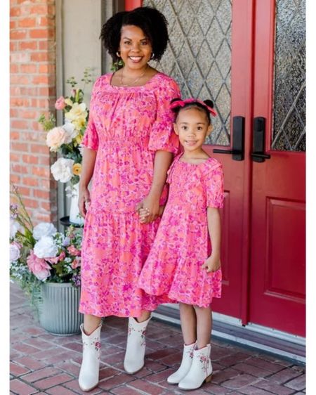 It doesn’t get much cuter than these matching dresses! 💞 I love The Pioneer Woman Mommy & Me collection at Walmart - this is the Smocked Square Neck Dress in floral beetroot coral! 

#walmart #mothersday #shopsmart #matching #mommyandme #mamaandmini

#LTKfamily #LTKSeasonal #LTKunder50