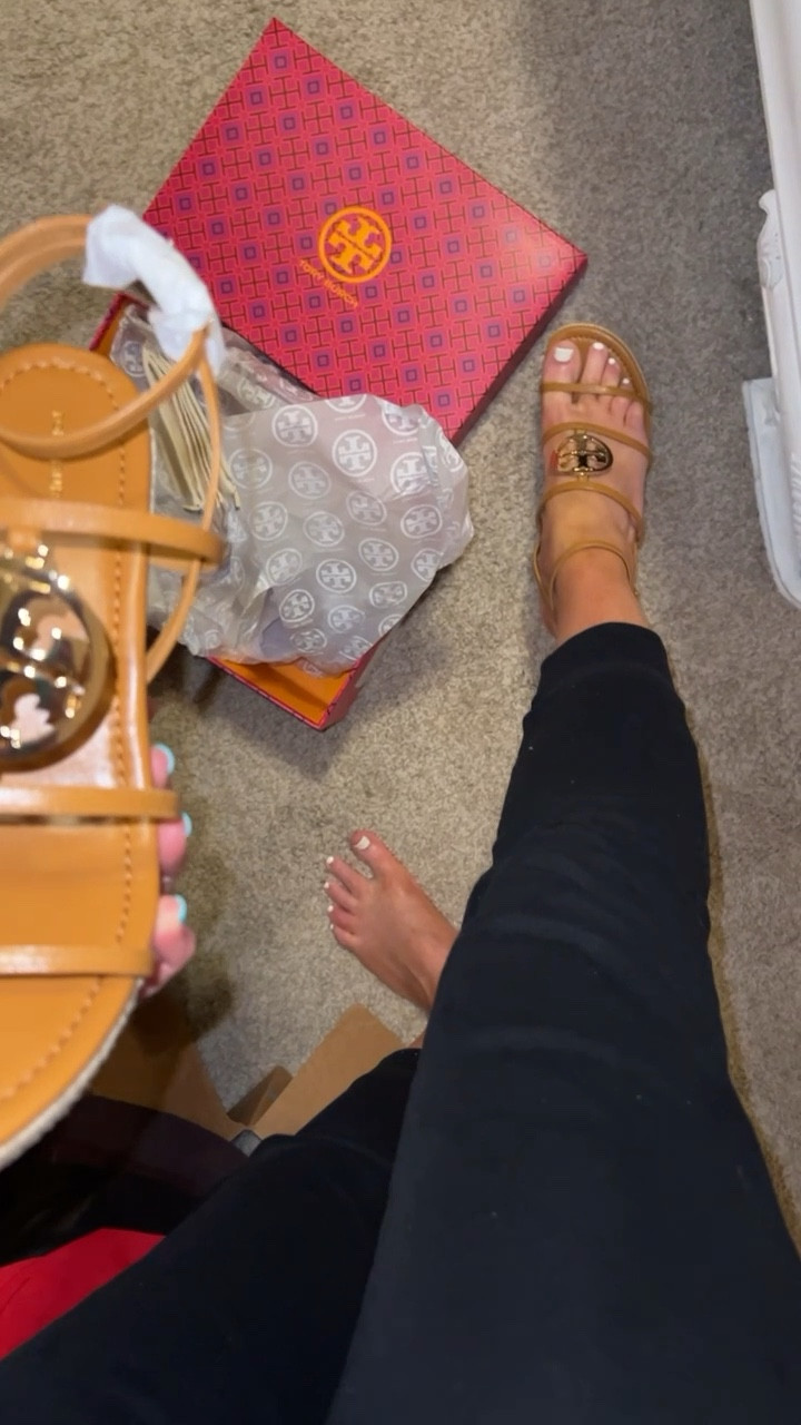 Tory Burch Miller espadrilles.  I got my true size.  

#LTKshoecrush #LTKover40
