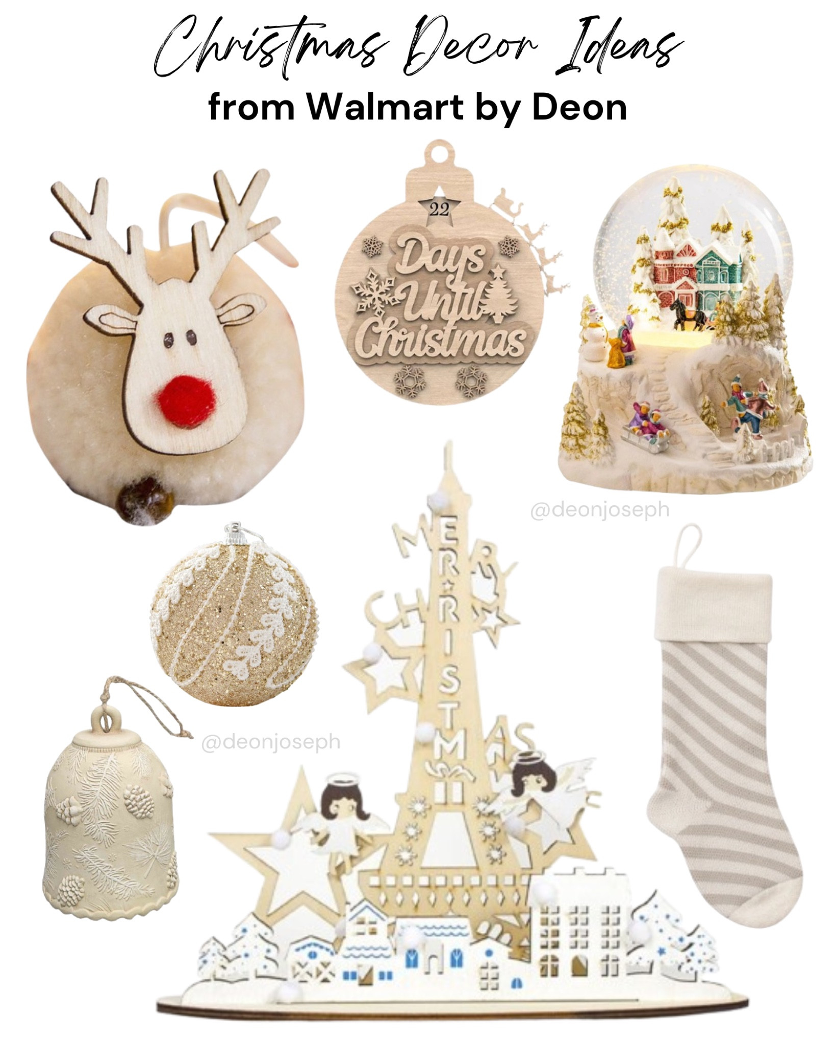 Who says Christmas decors can't be aesthetic? Check out these beige themed decors from Walmart. 

#LTKHoliday #LTKHome #LTKSeasonal