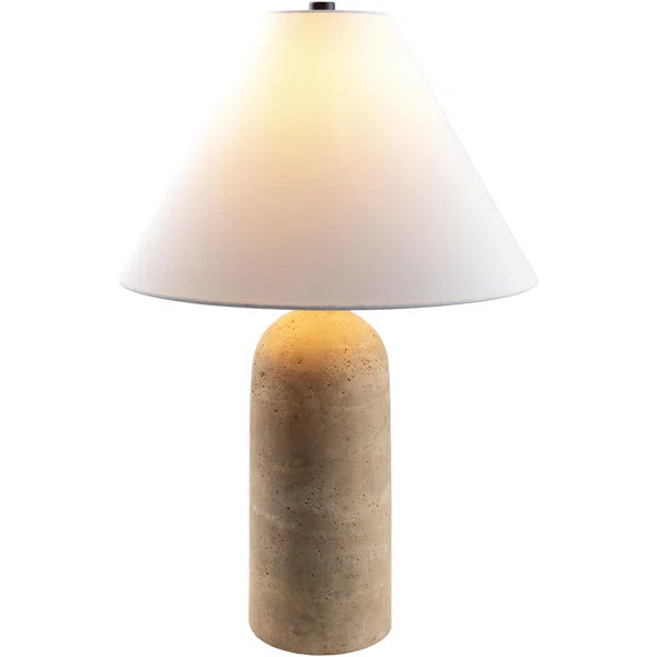 Astere Travertine Table Lamp | Wayfair North America