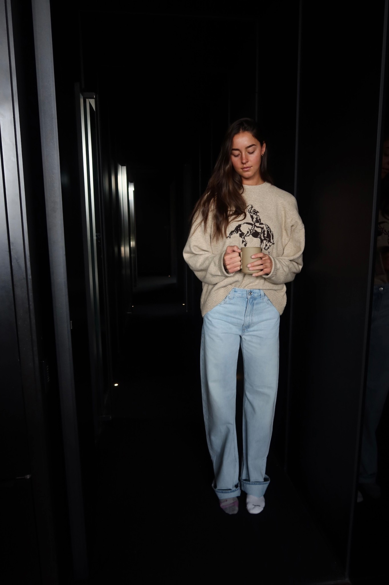 coffee and jeans that are long enough 🤌🏽