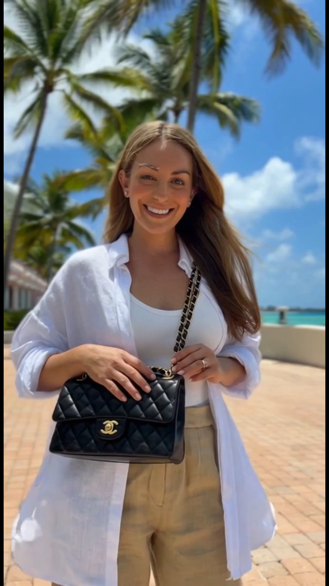 Nothing says Palm Beach like a black medium Chanel double flap caviar purse. Add this to your holiday list. 🖤🎁🏝️

#LTKGiftGuide #LTKHoliday #LTKTravel