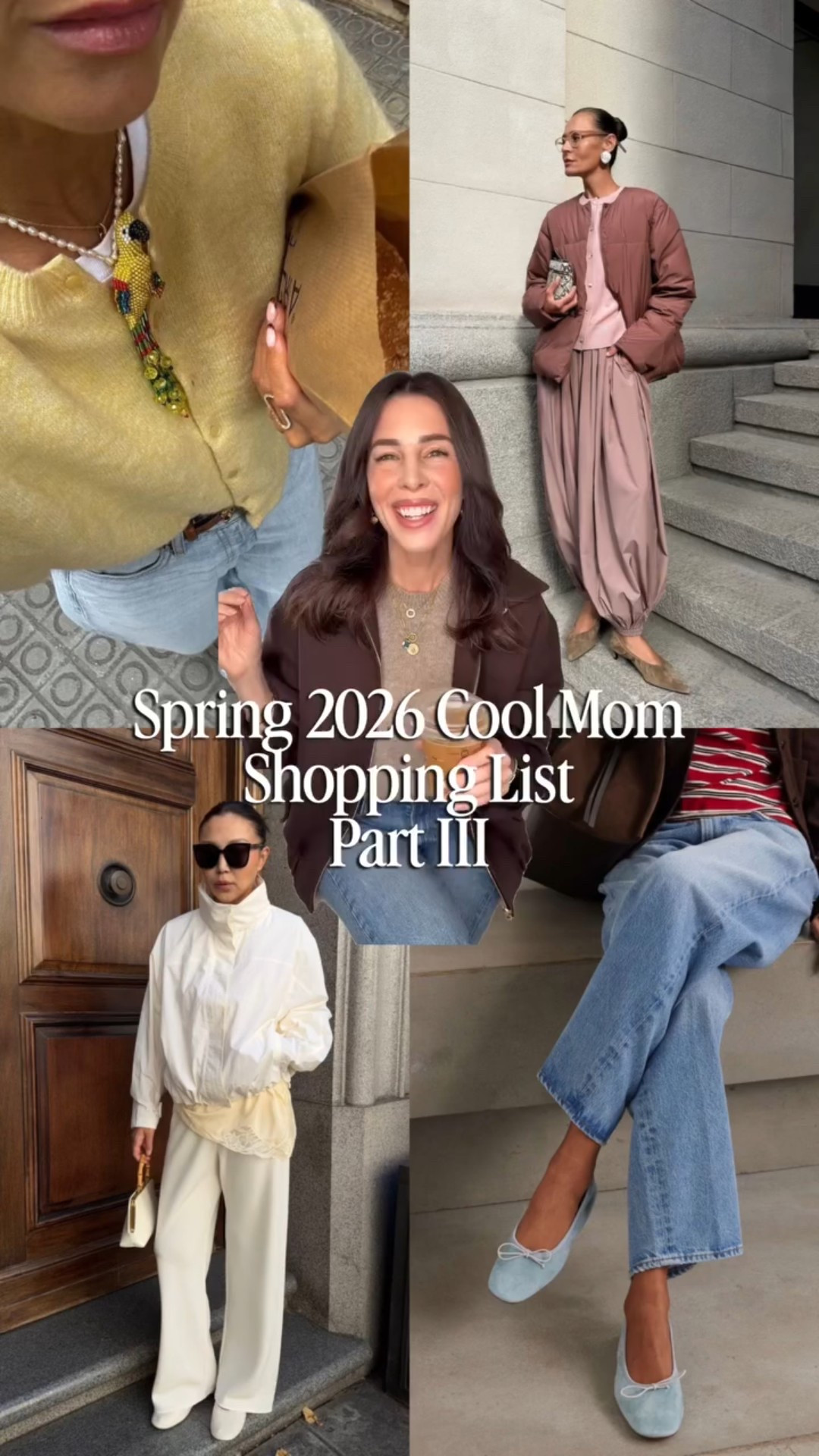 If you’re a stylish mom doing a little spring closet refresh, here’s what I’d add to cart 🌷 Best part? They can all be worn now!

• A lightweight cardigan for easy layering
• Ballet flats that instantly make an outfit feel polished
• Balloon pants for that relaxed but put-together look
• A windbreaker for those unpredictable spring days

Easy pieces you can mix, match, and throw on while running out the door… but still feel like yourself in. 

Comment SPRING for links to these essentials!