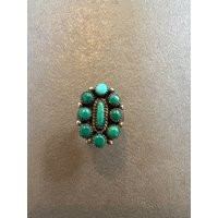 Zuni Turquoise Sterling Ring | Etsy (US)