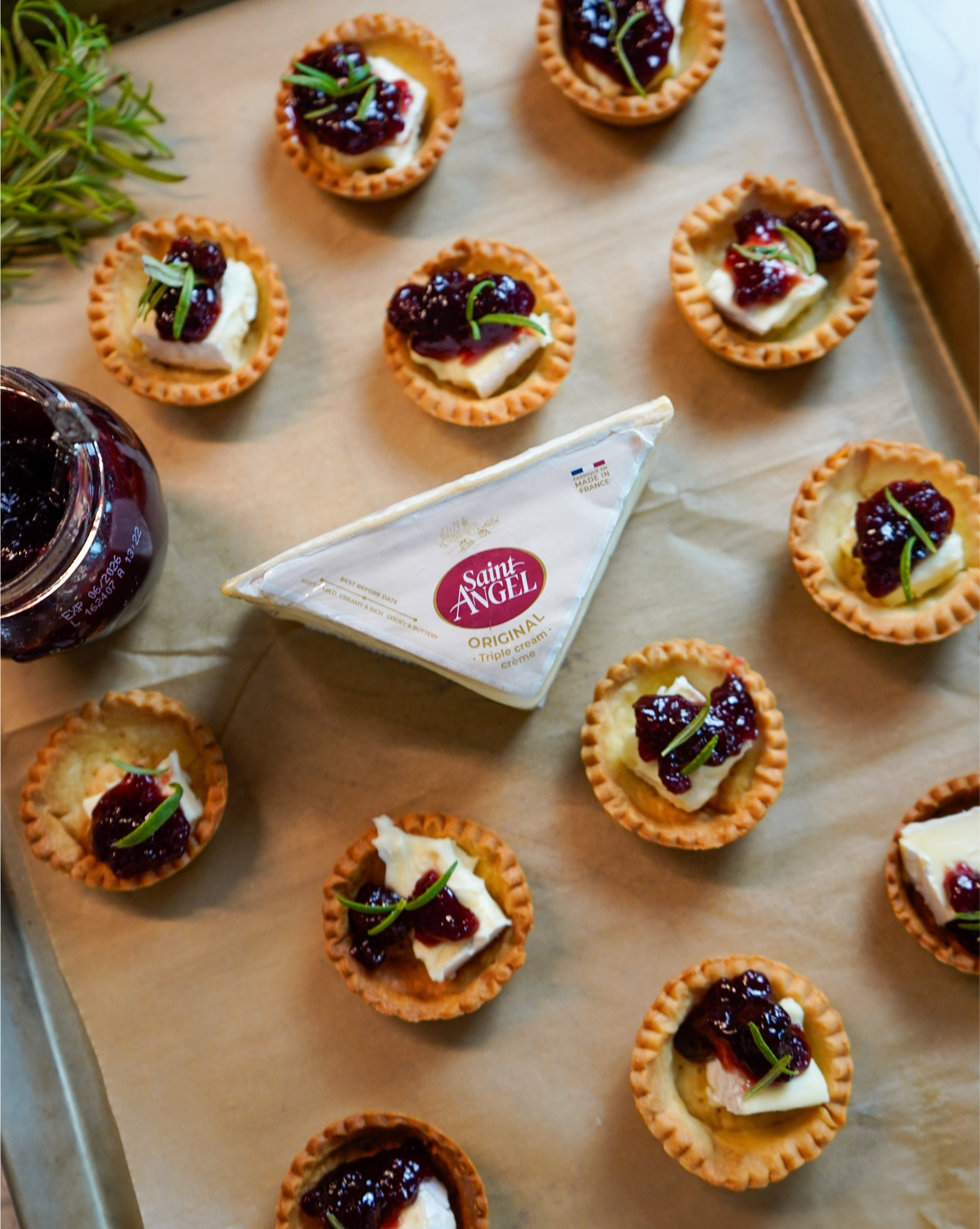 Mini Cheesy Sour Cherry Jam Tartlets 🧀🍒
These buttery shortcrust tartlets are filled with gooey Saint Angel cheese (a rich triple cream — not taggable at the moment) and topped with just the right amount of tart cherry jam. They’re indulgent, slightly sweet, and perfect for a summer appetizer board or an elevated snack moment.

Find the bakeware I used linked here on LTK!

#tartlets #frenchpastry #cheesylovers #entertainingideas #pastryart #bakingreels #sourcherry #shortcrustpastry #ltkhome #ltkfood #ltkappetizer #ltkrecipes

#LTKParties #LTKSeasonal #LTKHome