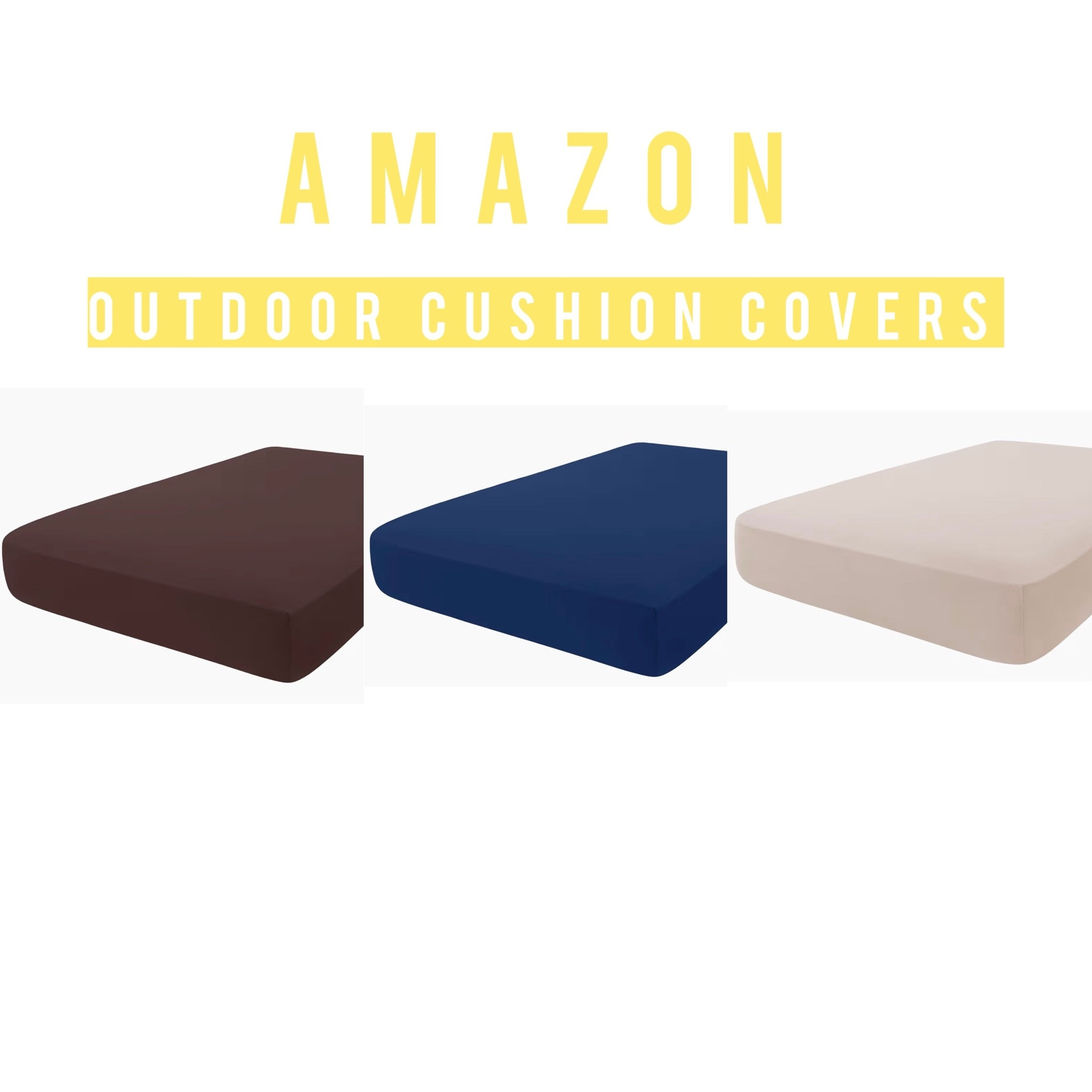Amazon. Outdoor Cushion Covrrs. Summer Must Haves!

#LTKSaleAlert #LTKSwim #LTKHome