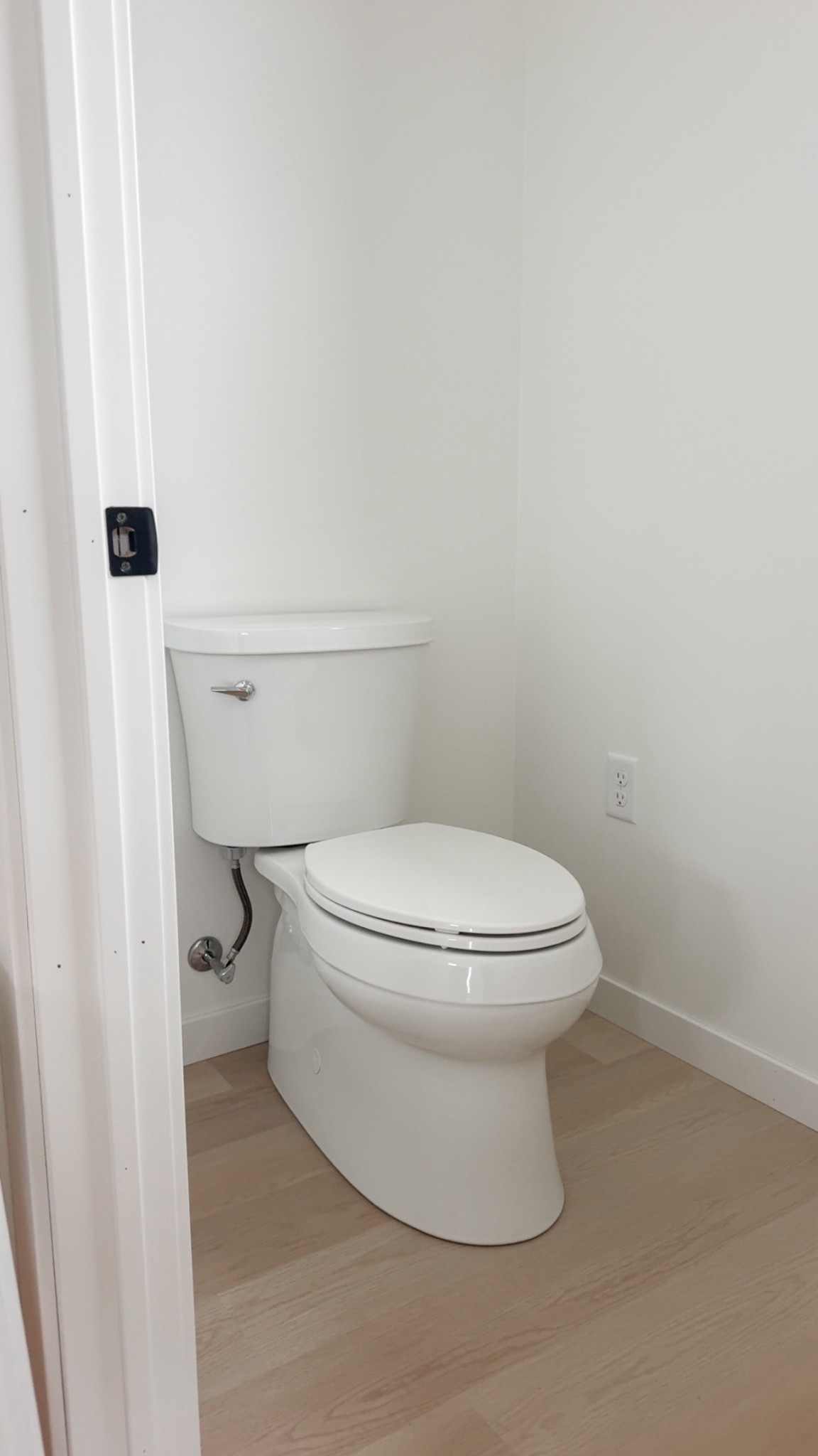 Simple skirted toilet and white oak floors both from Home Depot

#LTKHome #LTKSaleAlert
