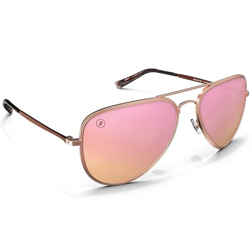 Blenders Eyewear A Series – Aviator Style Polarized Sunglasses – 100% UV Protection – For Women – Ashley Kidd | Amazon (US)