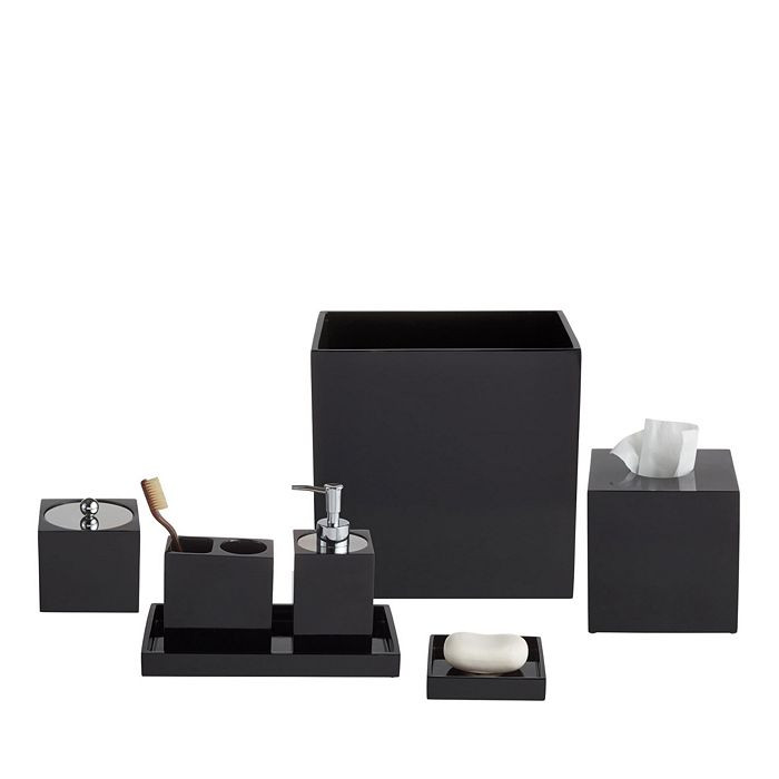Piano Black Lacquer Bath Accessories - 100% Exclusive | Bloomingdale's (US)