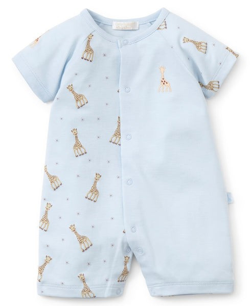 Sophie la girafe Print Short Playsuit | Kissy Kissy