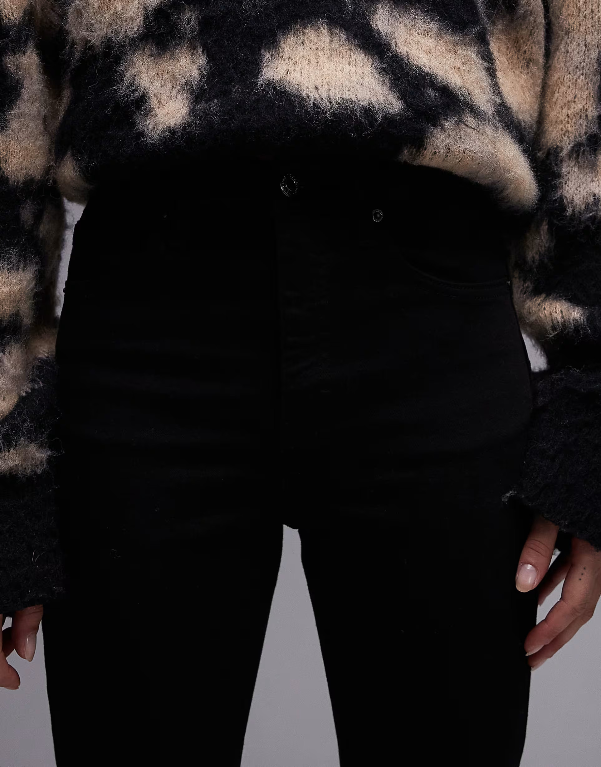 Topshop high rise Jamie jeans in black  | ASOS | ASOS (Global)