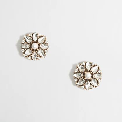 Factory pearl burst earrings | J.Crew US