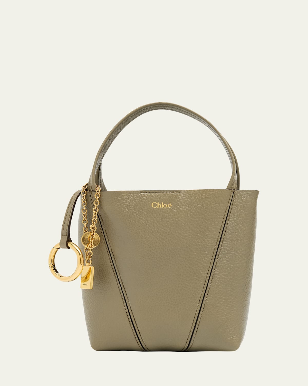 Spin Mini Tote Bag in Grained Calfskin | Bergdorf Goodman