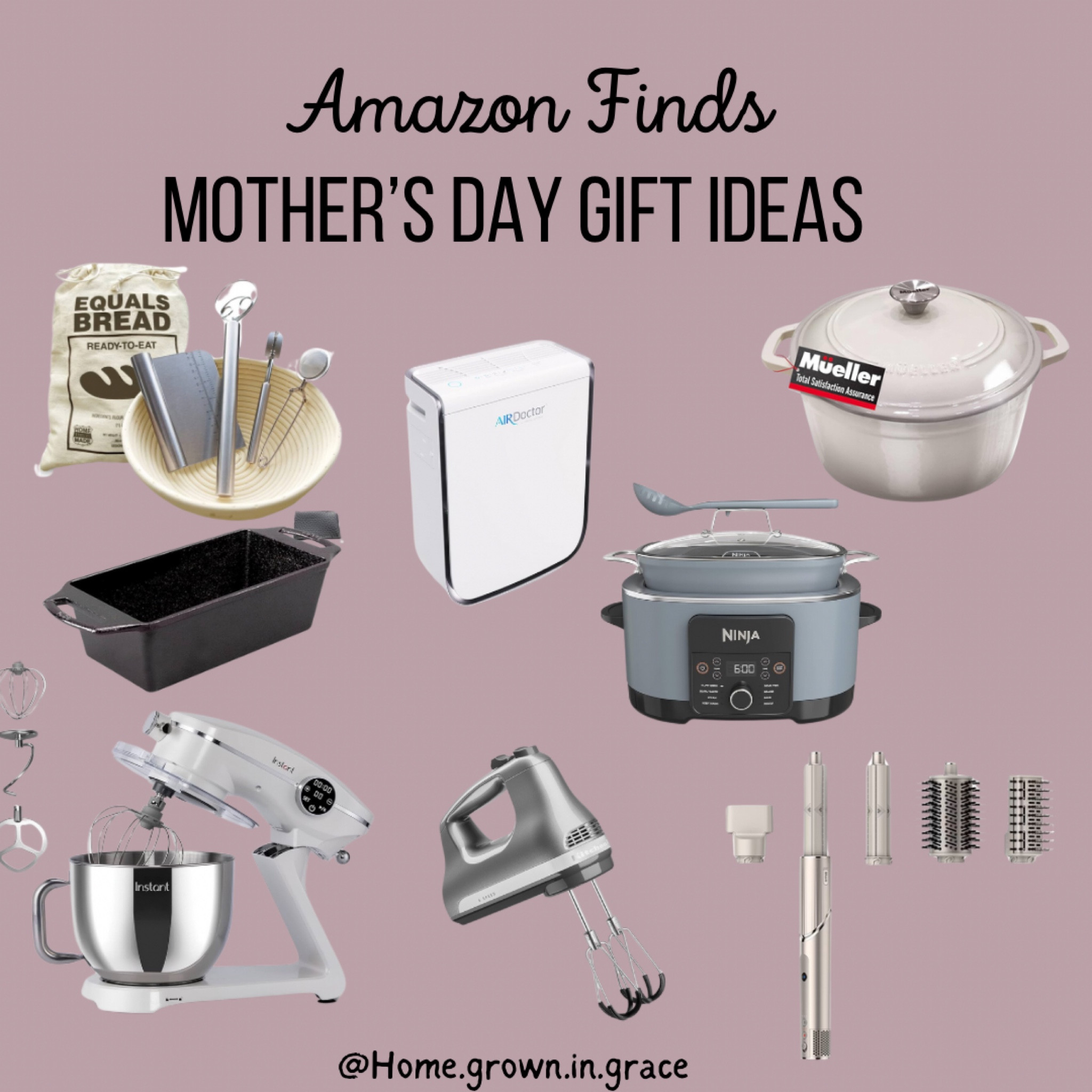 Follow us for the ultimate crunchy 
/ low-tox Morher’s Day Gift guide! 
You’ll find clean brands only here!
Here we have some kitchen items like an instant pot, a dutch oven, unique cast iron finds, stand mixers, and bread making kits! 

Follow my shop @Home.Grown.In.Grace on the @shop.LTK app to shop this post and get my exclusive app-only content!

#LTKGiftGuide #LTKsalealert #LTKhome