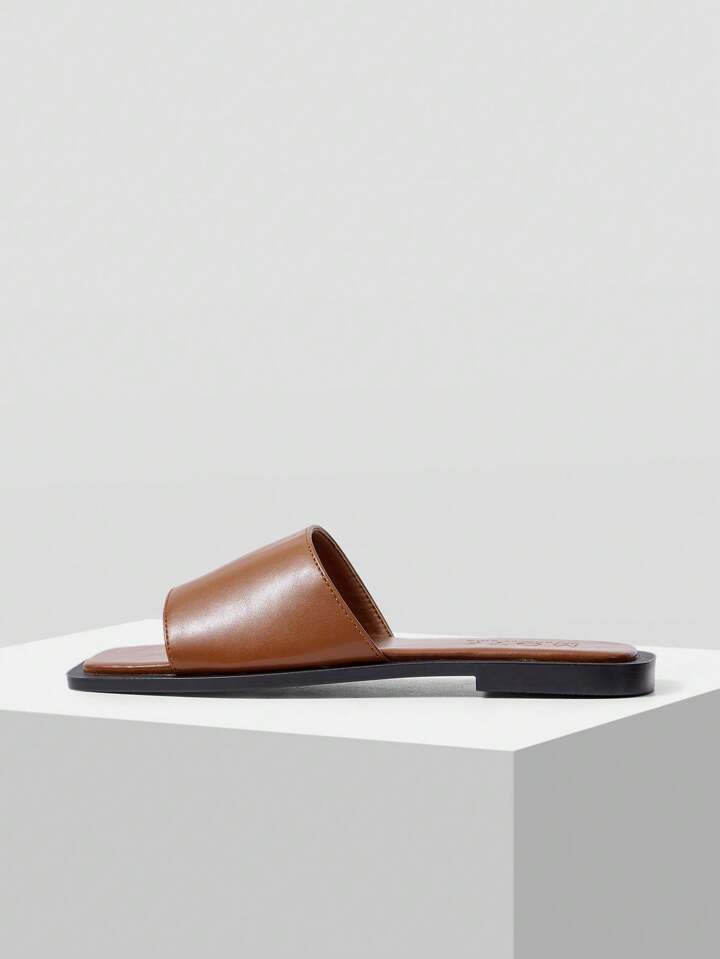 MOTF PREMIUM WOMEN'S COMFORTABLE DAILY FLAT SANDALS, FOR NEW YEAR HOLIDAY, SPRING SHOES SPRING BR... | SHEIN