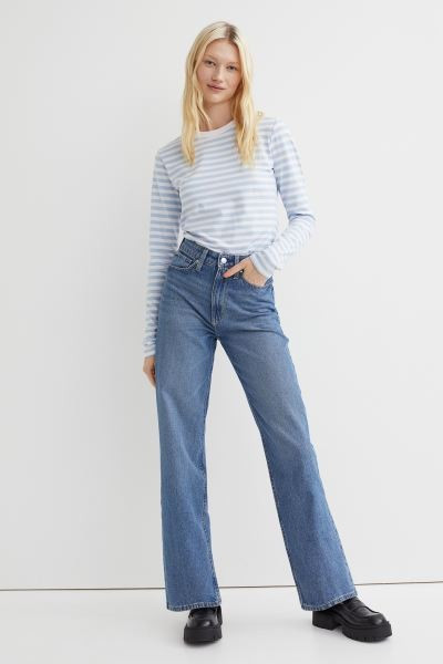 Loose Straight High Jeans | H&M (US + CA)