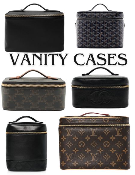 I’m so obsessed with vanity cases right now and these are the ones im lusting after 

#LTKtravel #LTKitbag