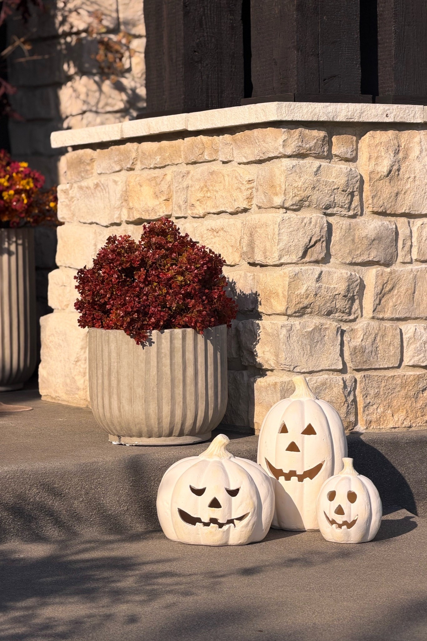 Designer inspired porch pumpkins for less!

#LTKdayinmylife #LTKSeasonal #LTKHome