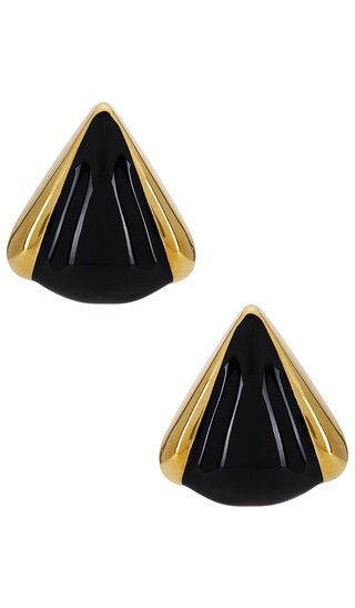 8 Other Reasons Calliope Stud Earrings in Black. | Revolve Clothing (Global)