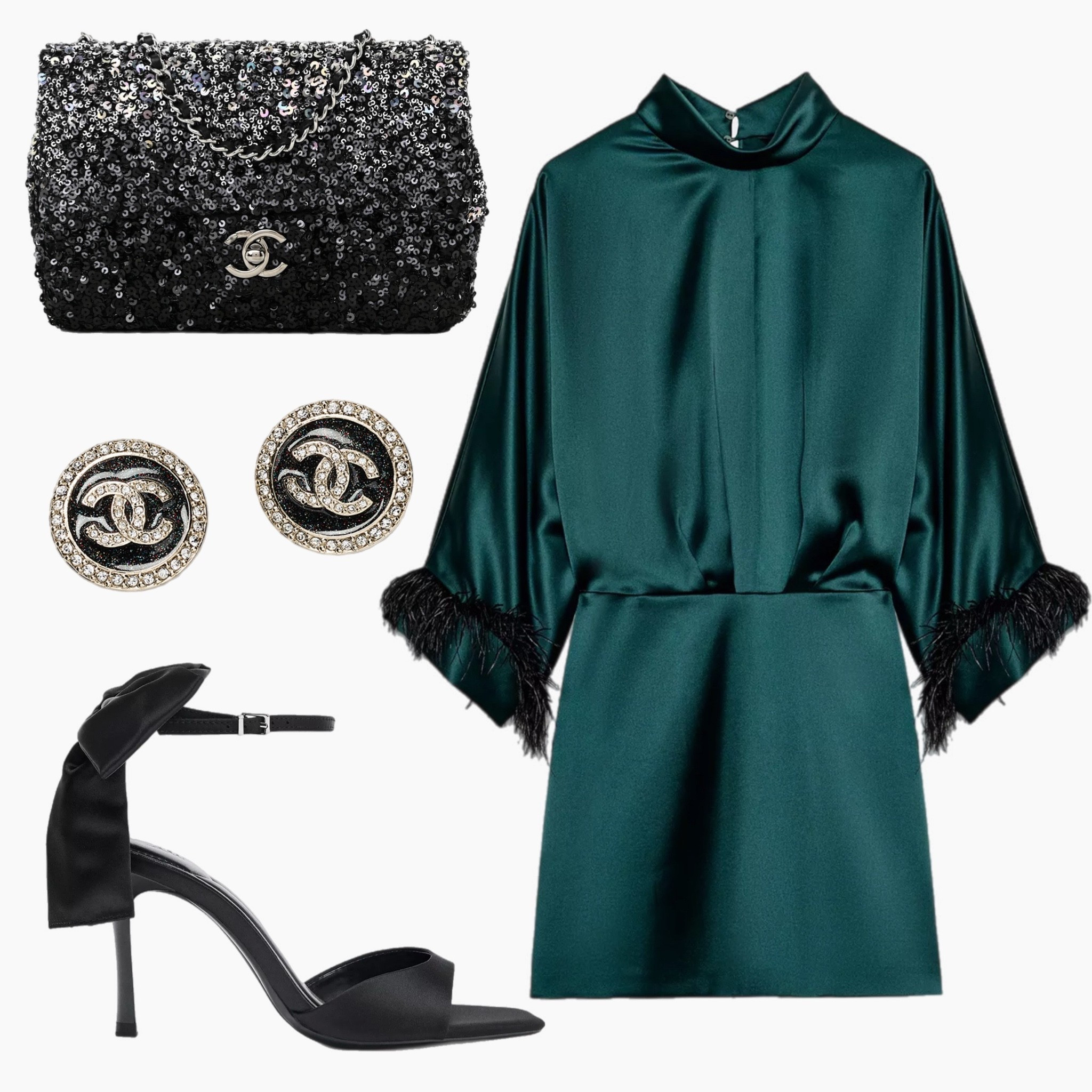 A little Zara magic with Chanel charm — ready for every winter soirée, holiday dinner, and champagne toast. Rich fabrics, feminine lines, and a touch of gold for that perfect festive glow ✨

#WinterStyle #HolidayOutfit #ZaraFinds #ChanelElegance #LTKHolidayStyle #PartySeasonReady

#LTKStyleTip #LTKSeasonal #LTKItBag