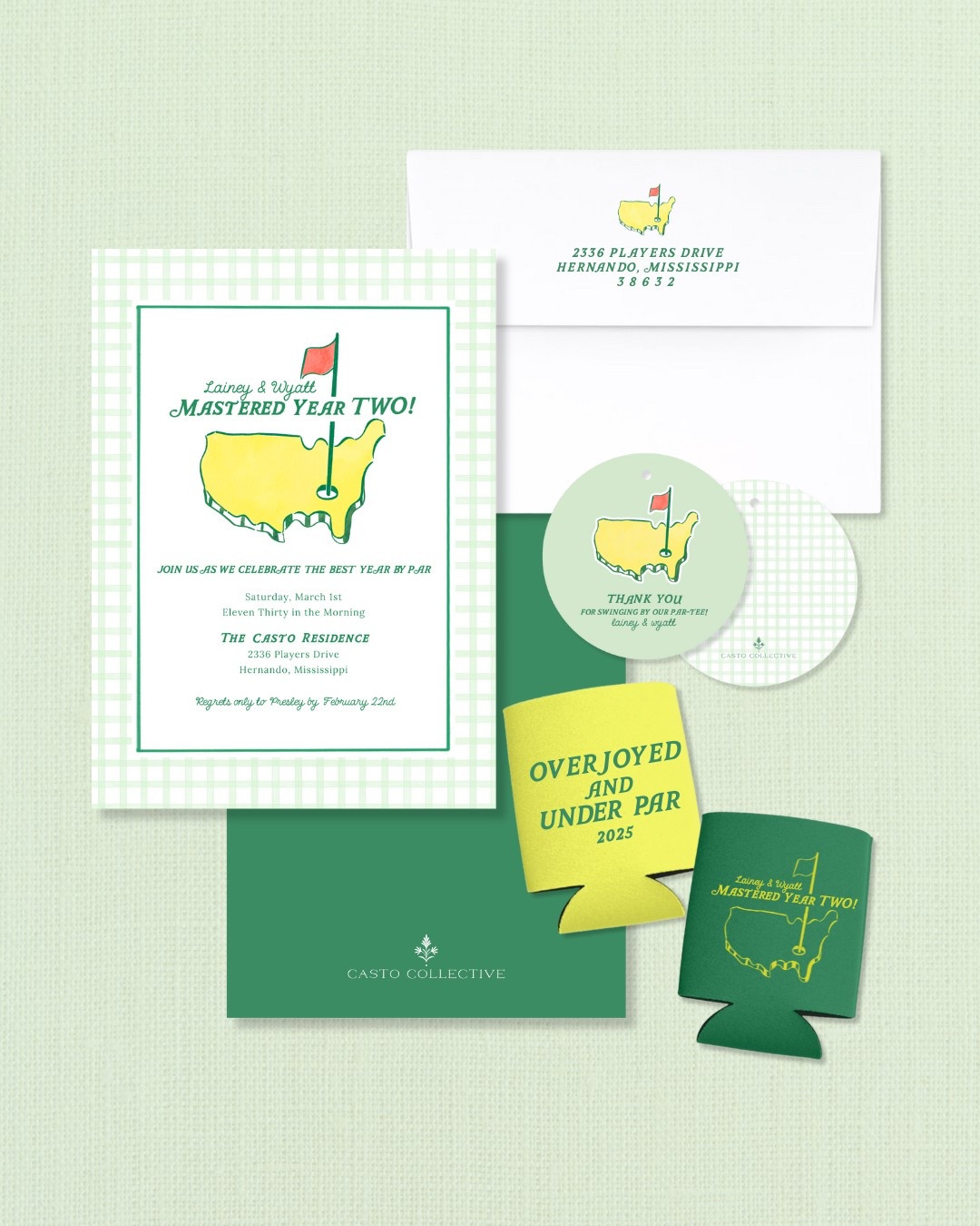 Masters inspired birthday invitations for the twin’s birthday is finally up in the shop along with some of our favorite party details! 

#LTKKids #LTKParties #LTKSeasonal