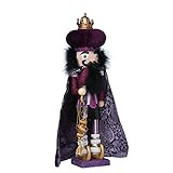 Hollywood Nutcrackers Kurt Adler Hollywood King Nutcracker, 18-Inch, Purple | Amazon (US)