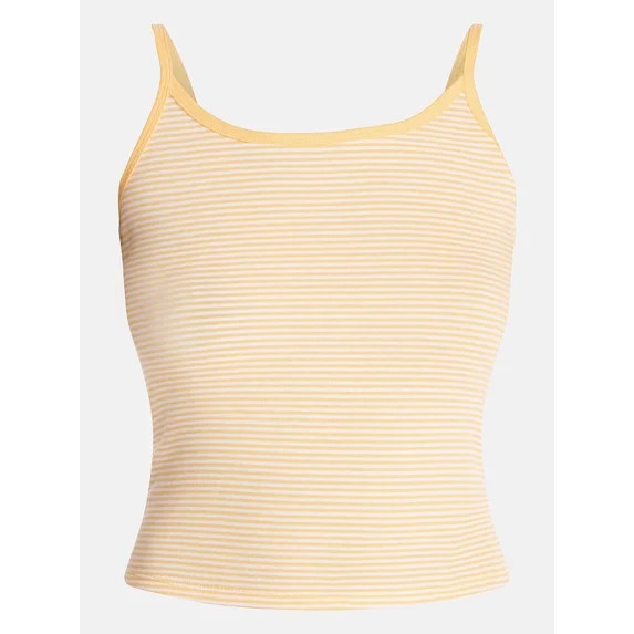 No Boundaries Scoop Neck Cami Top, Women's XXS-XXL | Walmart (US)