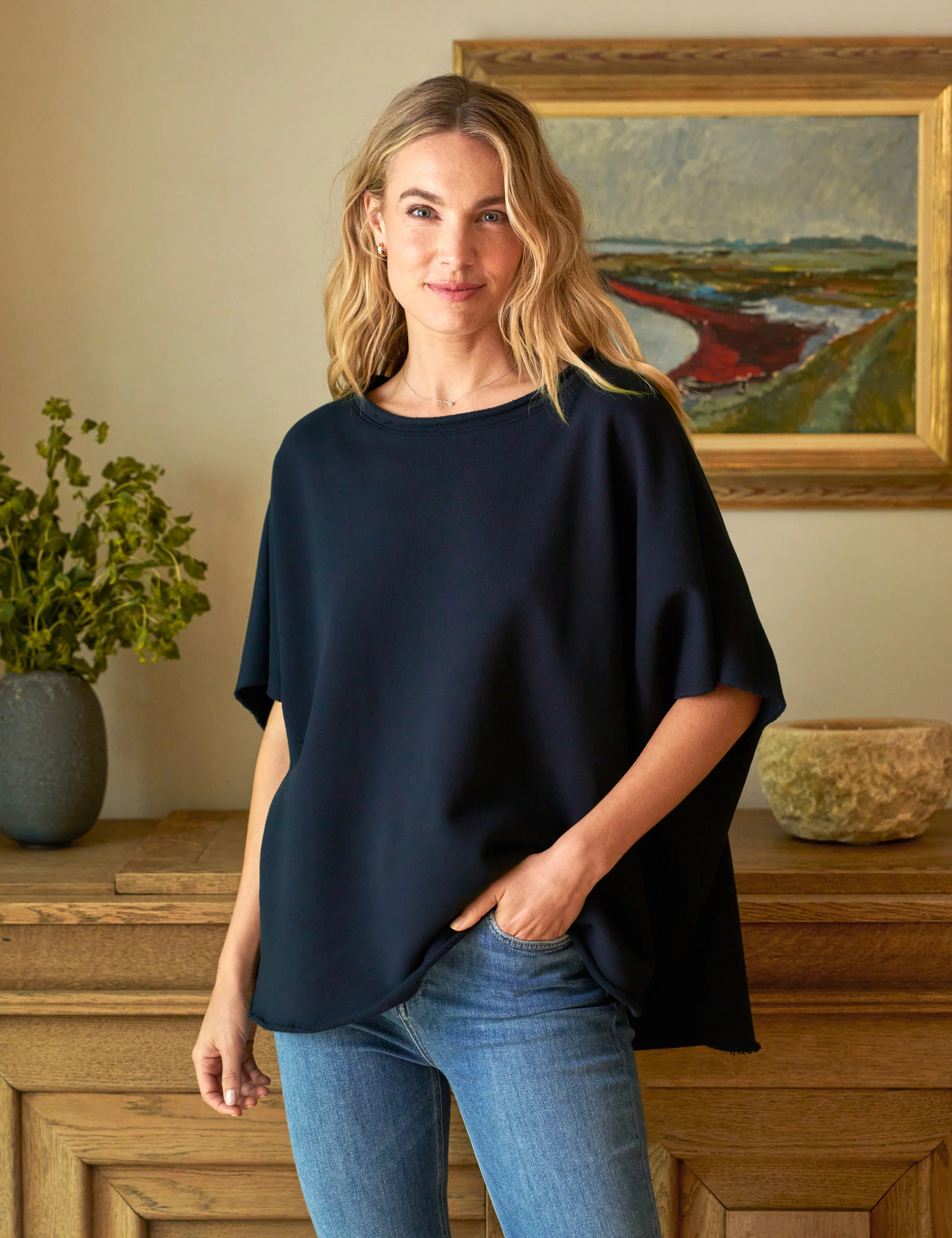 OLIVE British Royal Navy, Triple Fleece | Frank & Eileen