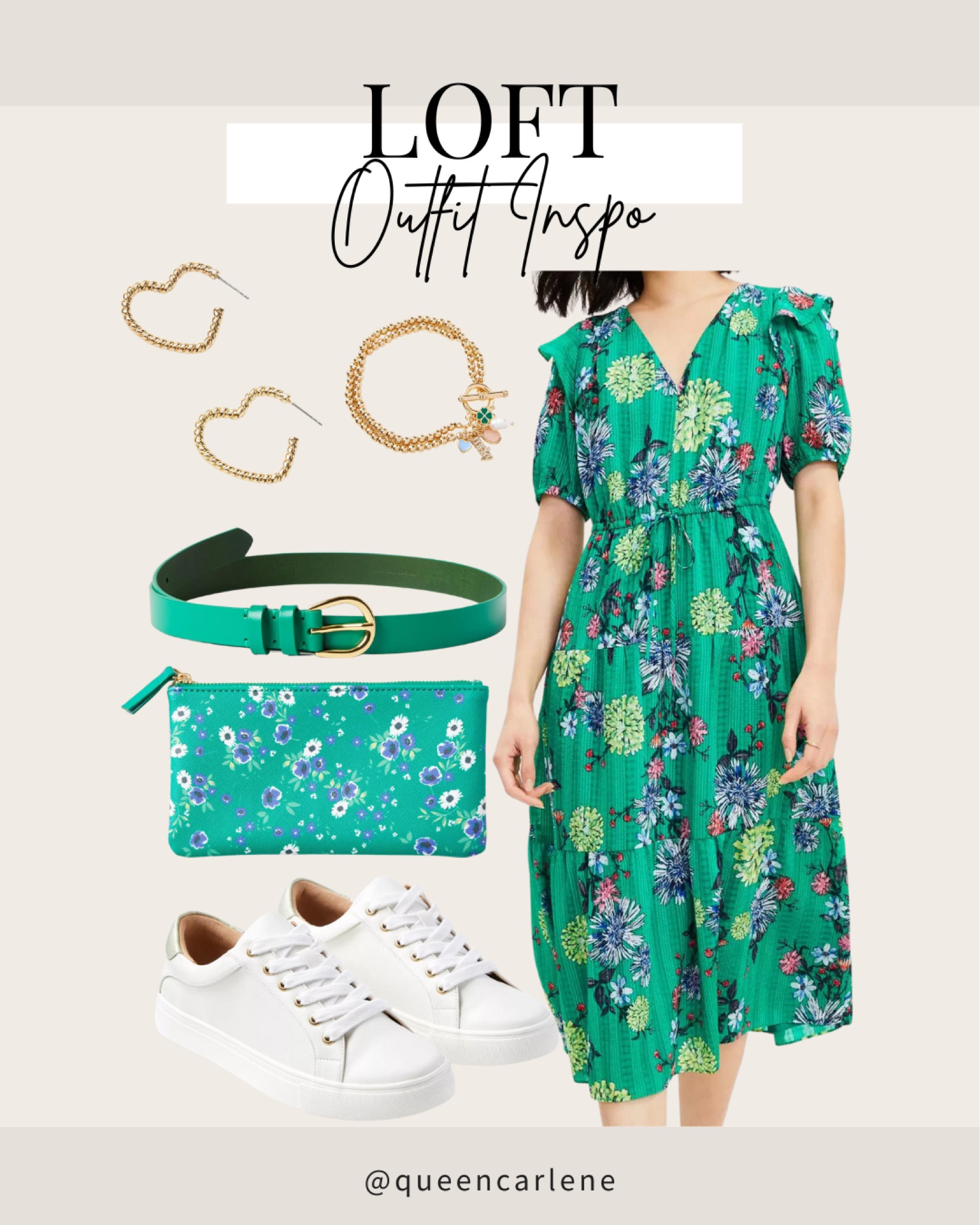 Outfit Inspo: 💚 


Queen Carlene, green dress, loft finds, loft fashion, midsize, curves, size 12, flower dress, spring fashion 

#LTKcurves #LTKSeasonal #LTKstyletip