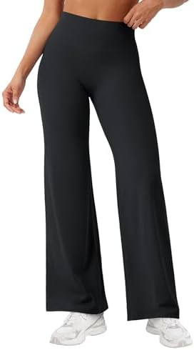 YEOREO Workout Leggings Womens No Front Seam Straight Leggings 29"/ 31.5"/ 33"/ 35" High Waist Bu... | Amazon (US)