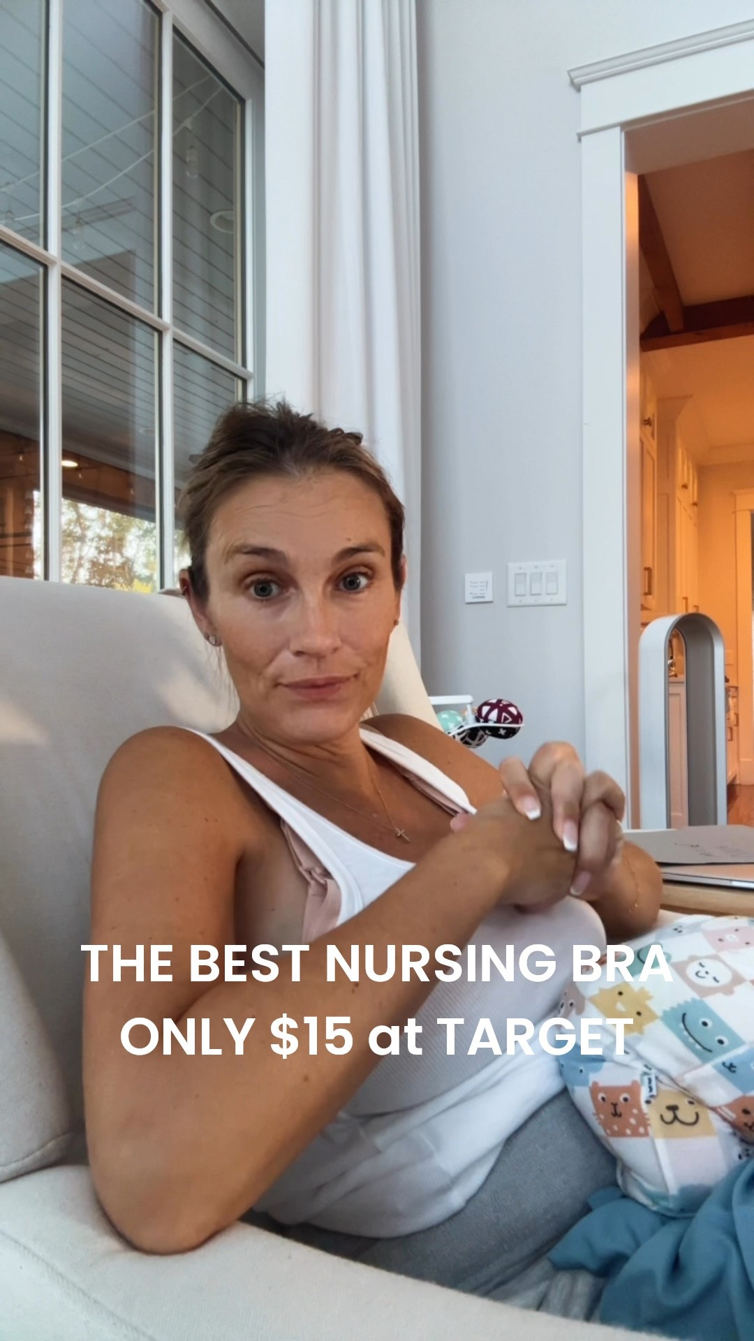 The best nursing bra is only $15 at Target. I’ve now bought two and swear by them! I’ve tried so many other brands and this is my favorite!!

#LTKFamily #LTKBaby #LTKFindsUnder50