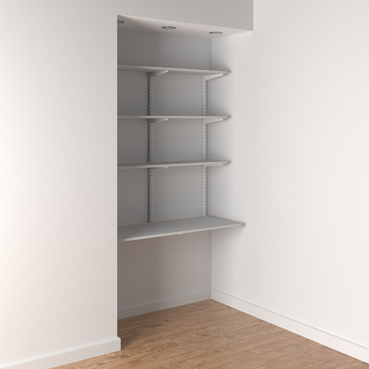 Elfa Wall-Mounted Desk | The Container Store