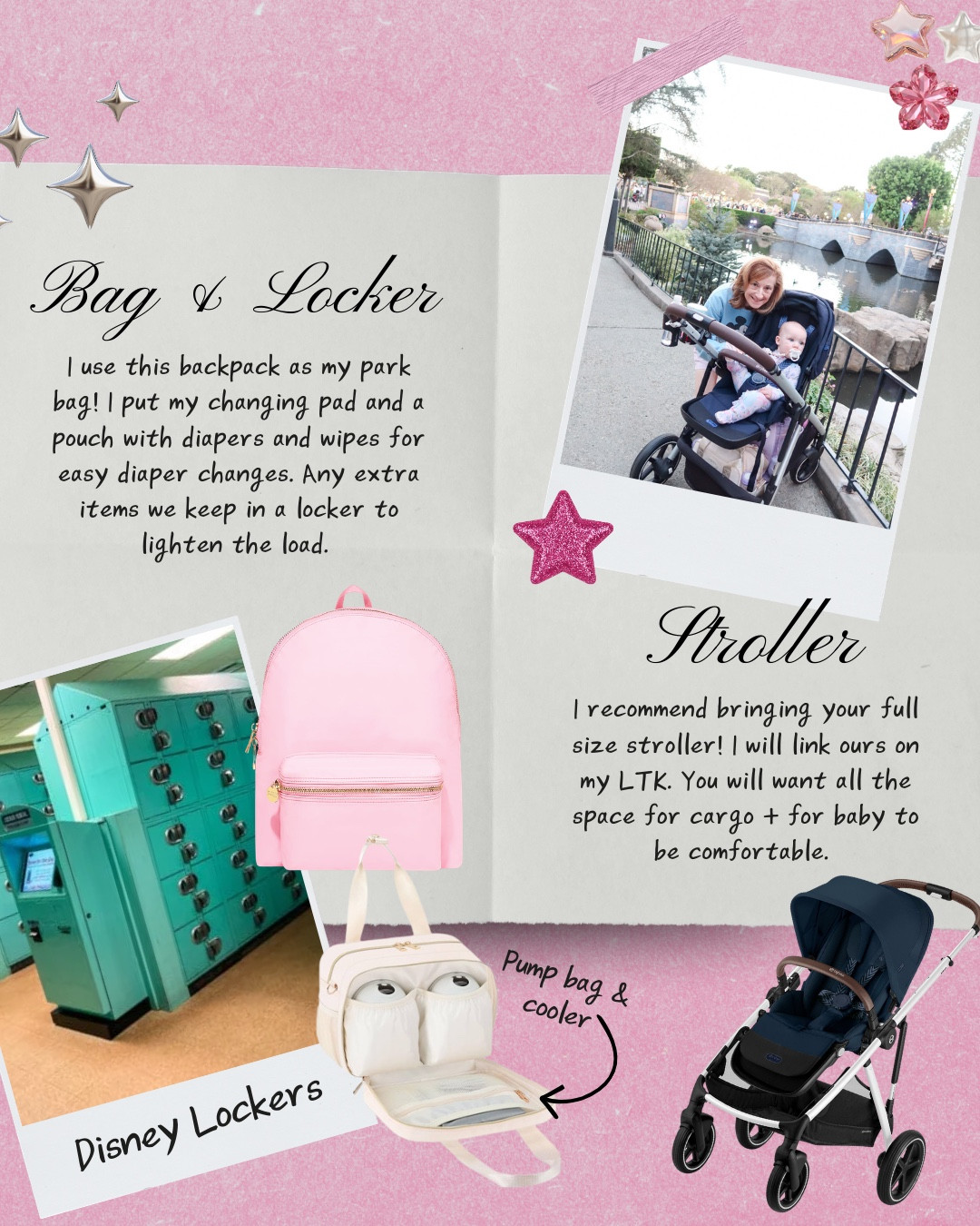 Traveling to Disney with a baby doesn’t have to be stressful 🤍 sharing my best tips to make it smooth, fun, and actually enjoyable for everyone 🐭✨ from packing smart to tips on how to manage a baby at the Disney parks—these little hacks make the biggest difference for a magical trip with your little one

disney travel tips / disney with baby / disney mom tips / disney baby essentials / diaper bag essentials / baby travel must haves / flying with baby / travel stroller / baby carrier / breastfeeding on the go / baby care center disney / rider swap disney / disney packing list / mom travel hacks / family vacation tips / baby friendly travel / disney world with baby / disneyland with baby / mom life travel / baby schedule on vacation / disney mom outfit / mom essentials