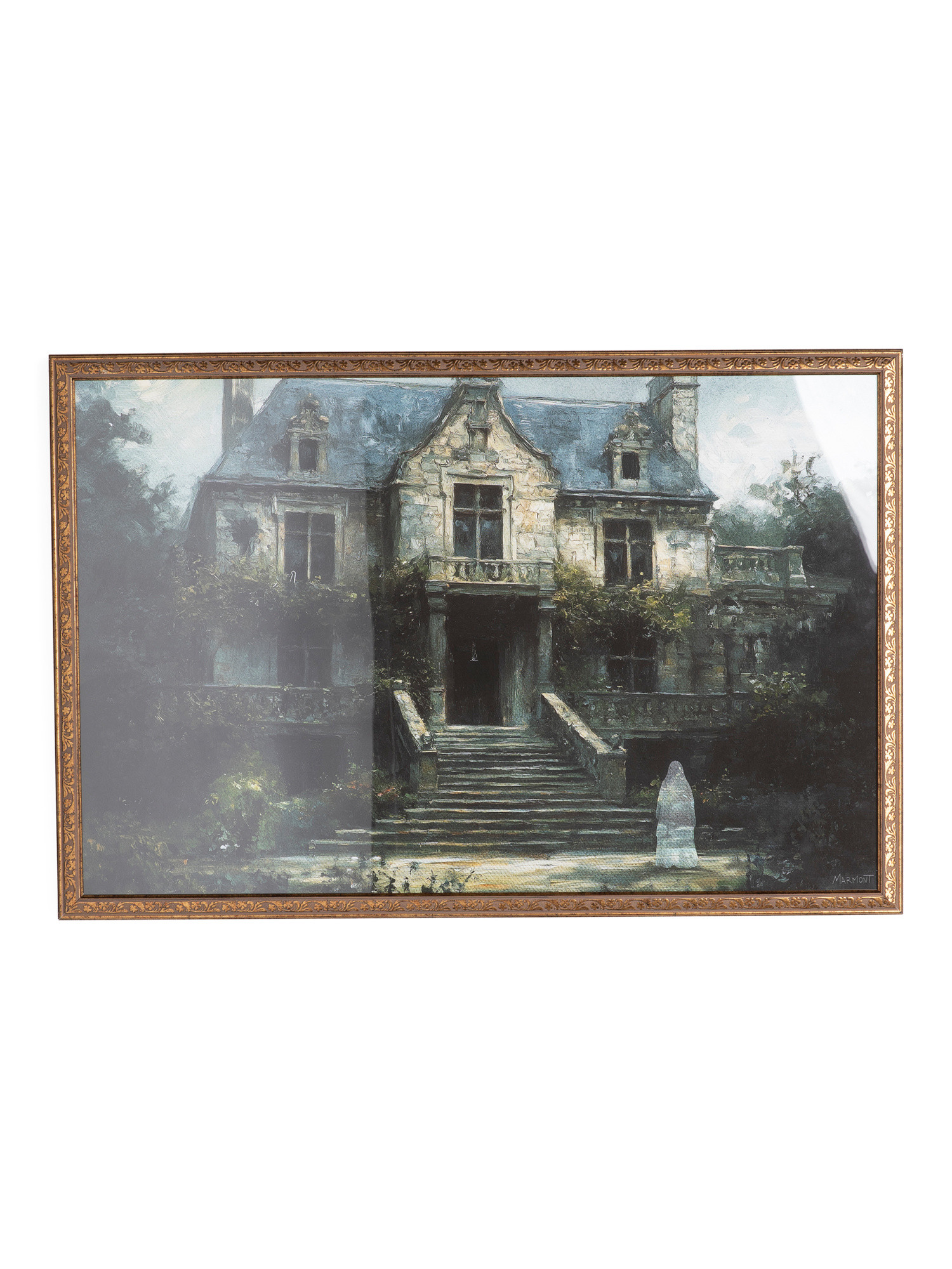 36x24 Spooky House Wall Art | TJ Maxx