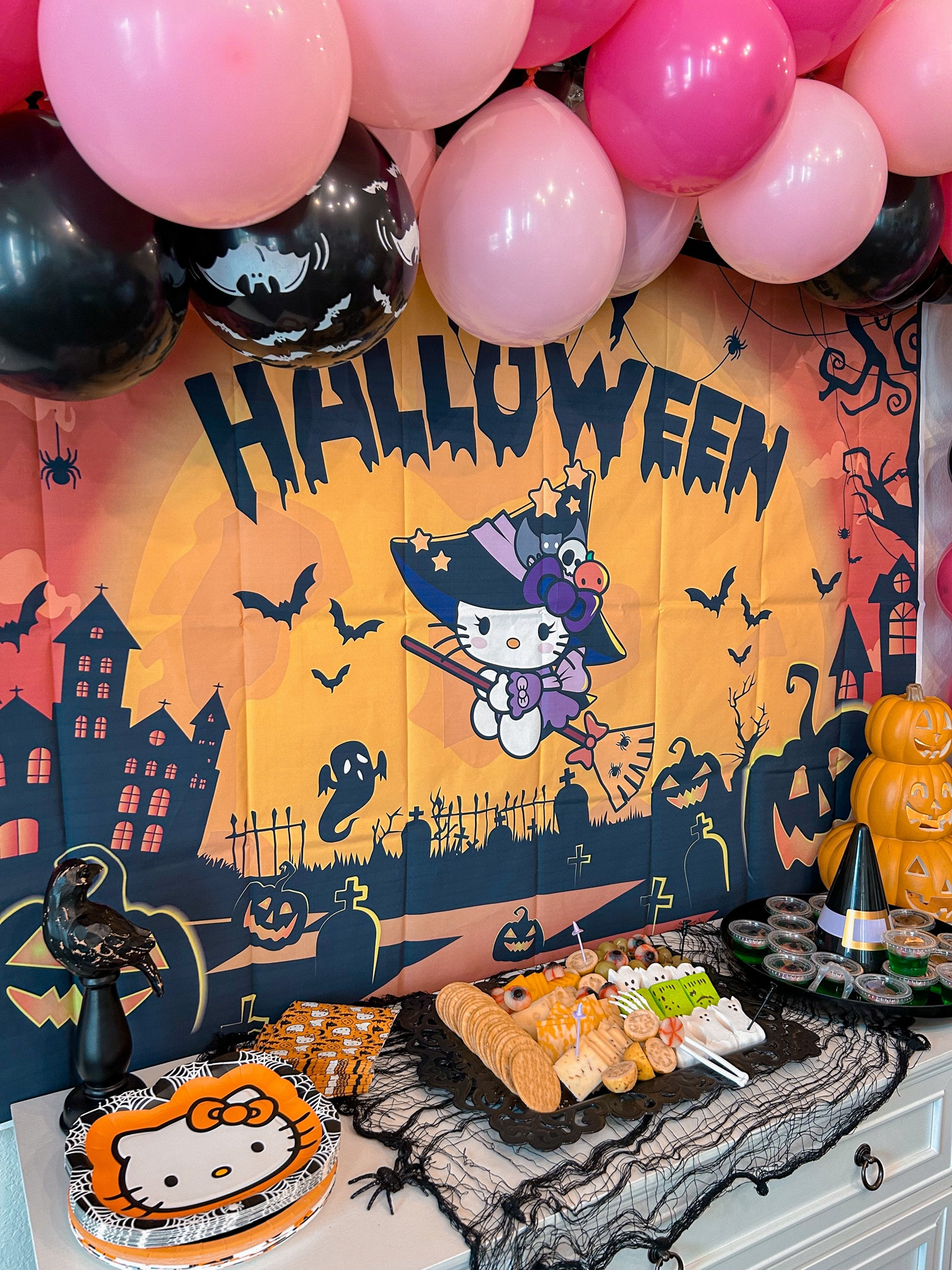 Hello Kitty Ghouls Night In!! 

#LTKSeasonal #LTKHalloween #LTKParties