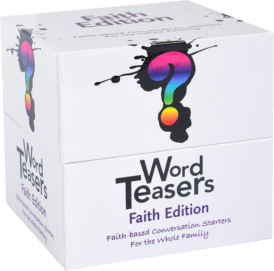 Faith Based Conversation Starters - Thought Provoking Bible Trivia Game for Families - Bible Game... | Amazon (US)
