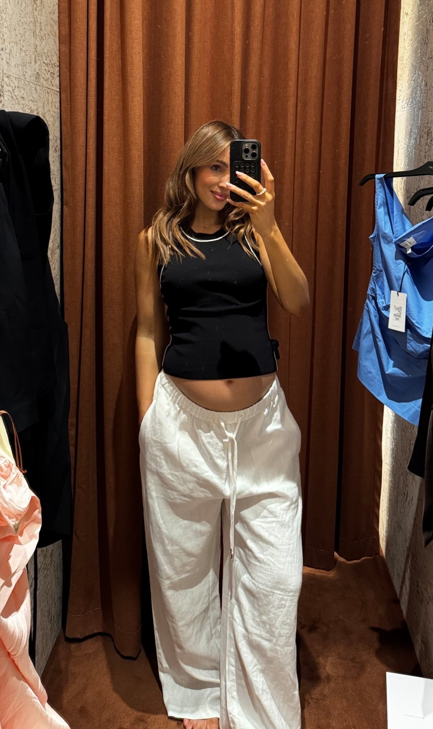 I was on the hunt for comfy linen pants & these are exactly what I wanted. 

#LTKmaternity #LTKaustralia