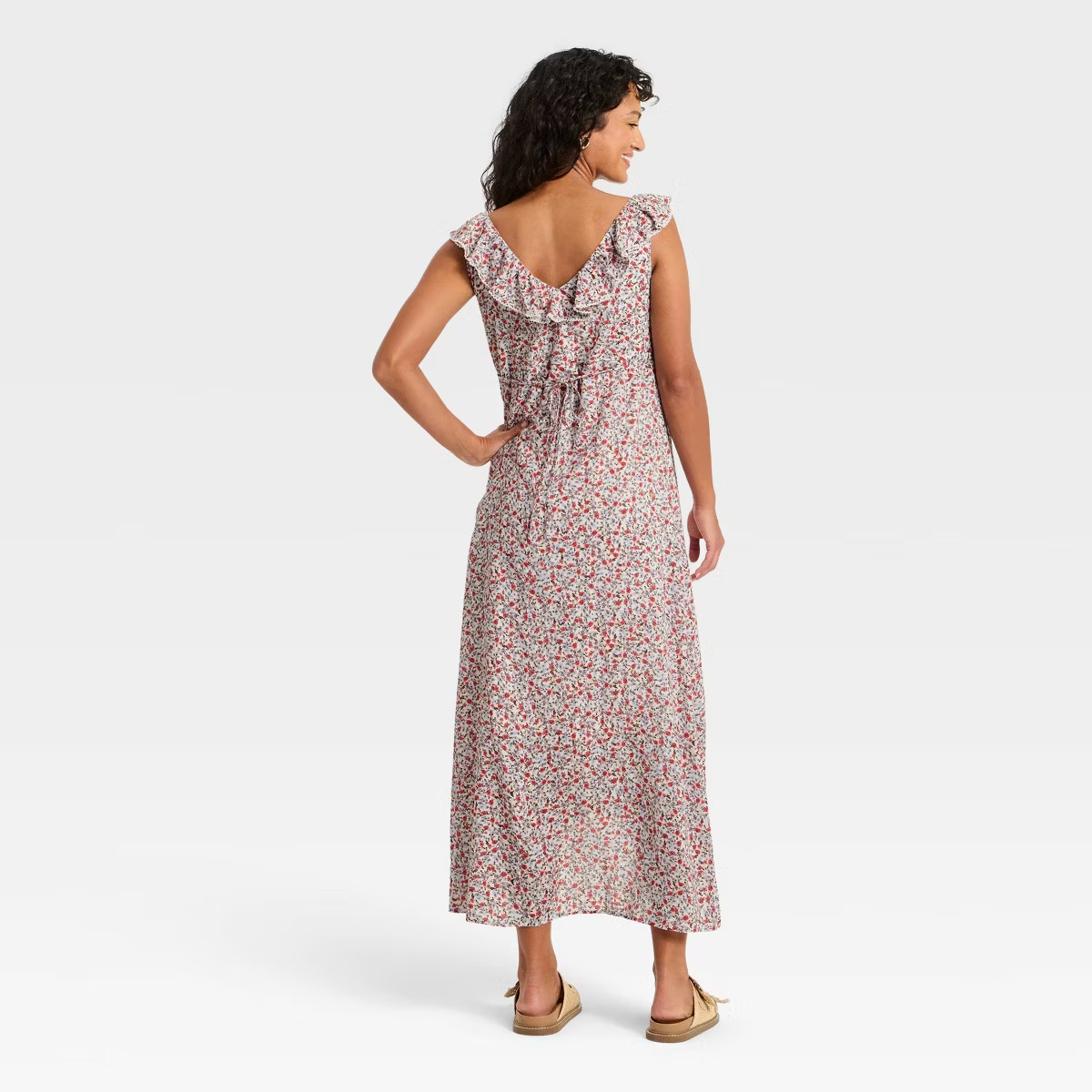 Women's Ruffle Maxi Sundress - Universal Thread™ | Target