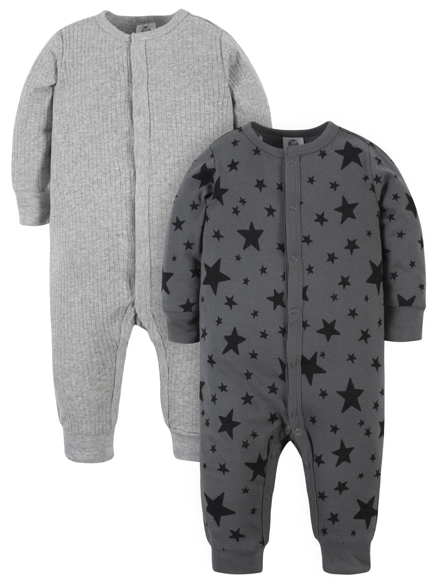Modern Moments by Gerber Baby Boy Coveralls, 2 Pack, Newborn-12 Months | Walmart (US)