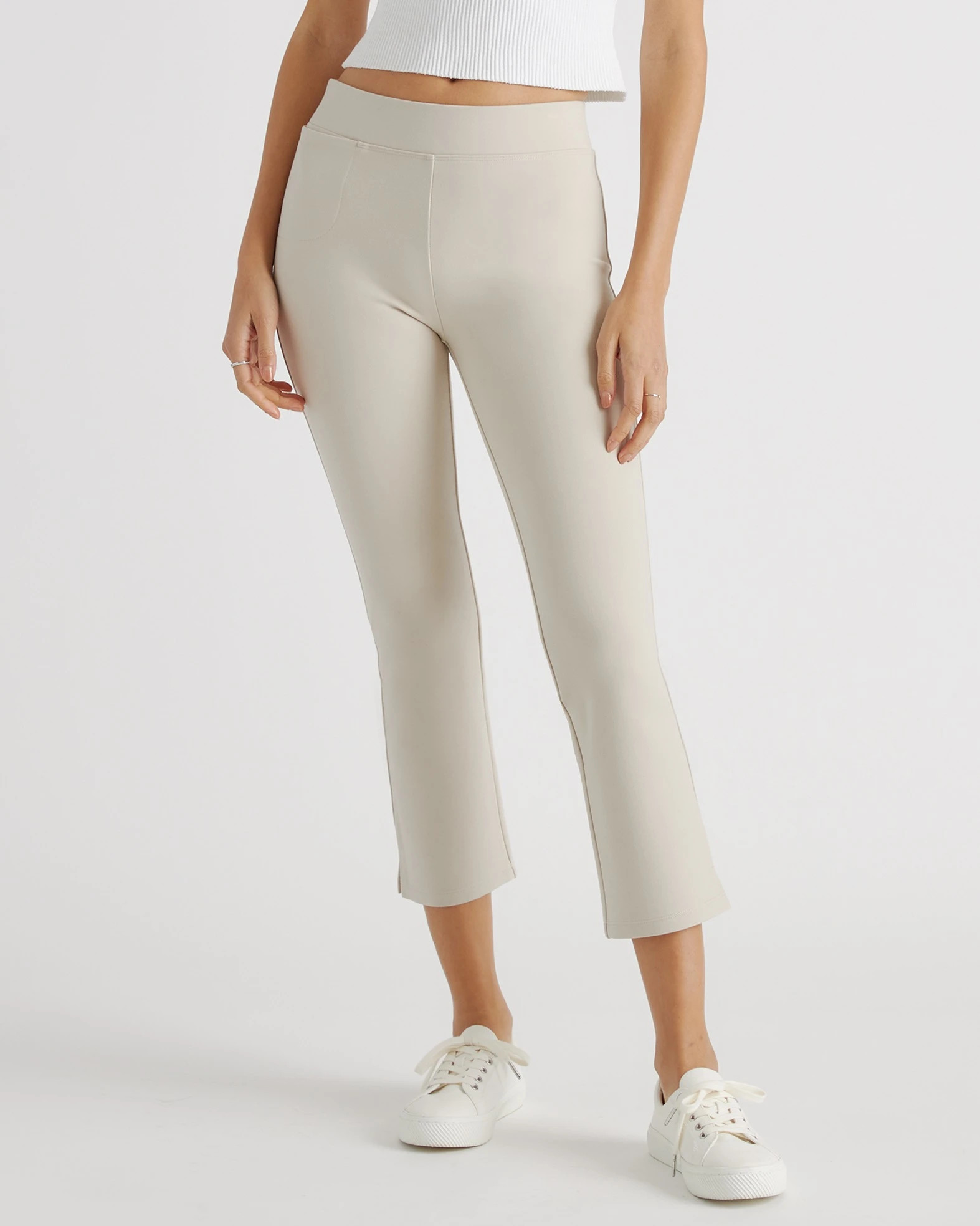Ultra-Stretch Ponte Kick Flare Pants | Quince