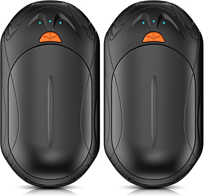 AI Hand Warmers Rechargeable 2 Pack,6000mh Rechargeable Hand Warmer,20Hrs Long Heating Electric H... | Amazon (US)