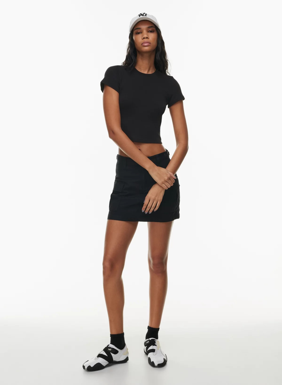 HOMESTRETCH™ CREW WAIST T-SHIRT | Aritzia