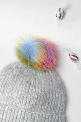 Kids Pick-A-Pom Faux Fur Topper | Anthropologie (US)