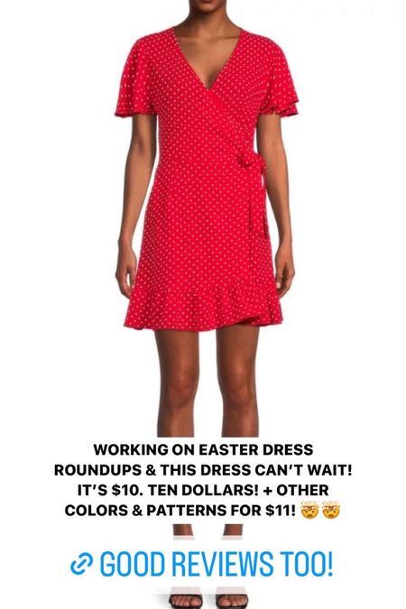 Working on more Easter Dress round ups, but this dress cannot wait!! Such a steal! 

#LTKSeasonal #LTKsalealert #LTKFind