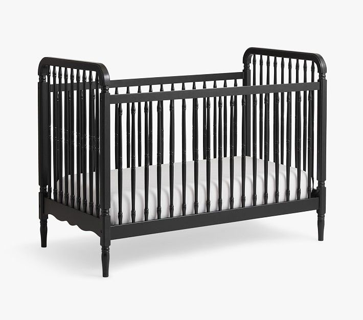 Million Dollar Baby Liberty 3-in-1 Convertible Crib, Black | Pottery Barn Kids