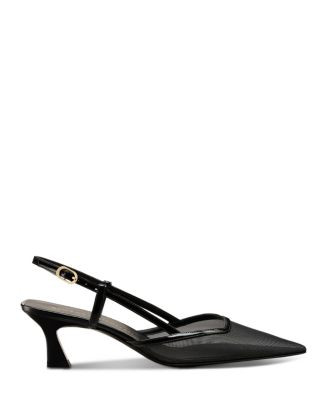 Women's Vinnie 50 Mesh Slingback Pumps | Bloomingdale's (US)