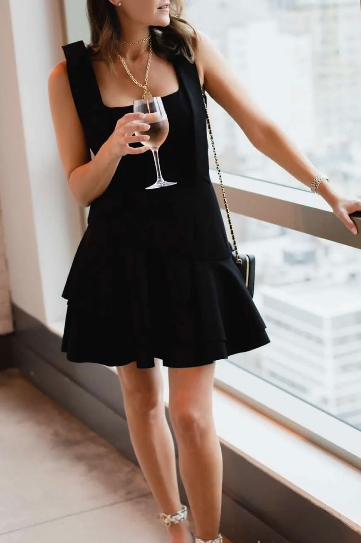 Tie shoulder dress, holiday party, lbd

#LTKHoliday #LTKwedding #LTKstyletip